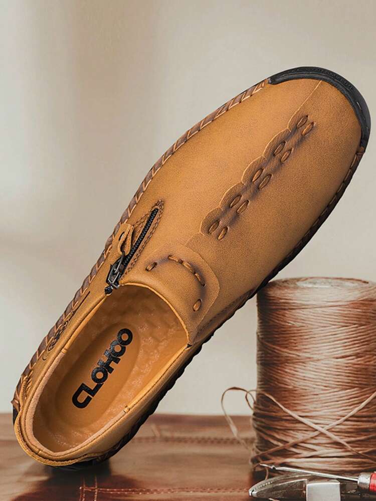 Mocasín Ortopédico de Cuero Evolux™