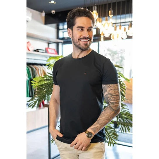 Camiseta Tommy Classic Negra