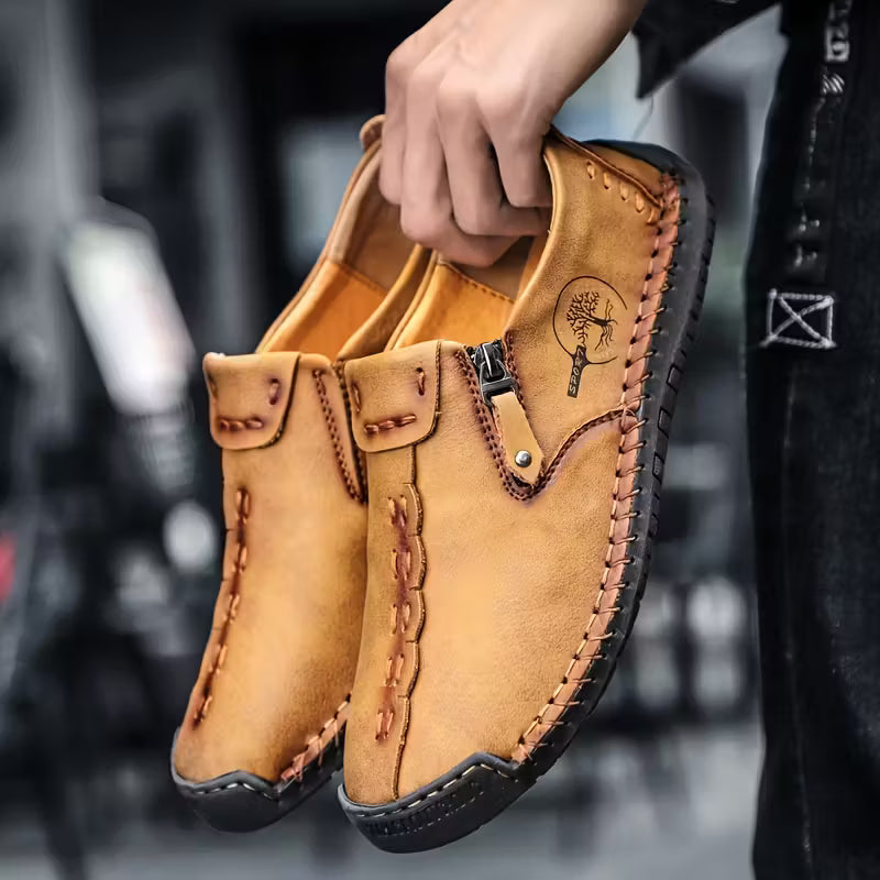 Mocasín Ortopédico de Cuero Evolux™