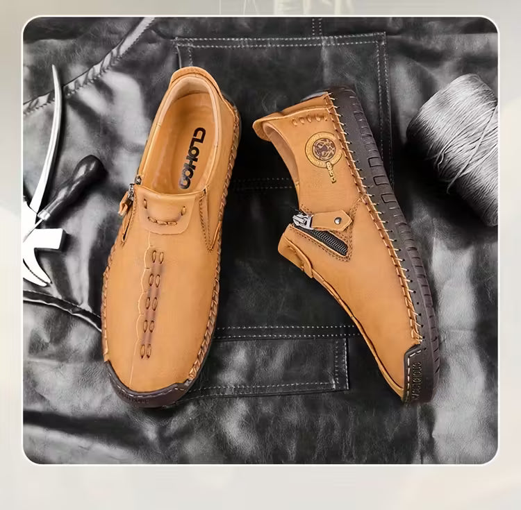 Mocasín Ortopédico de Cuero Evolux™