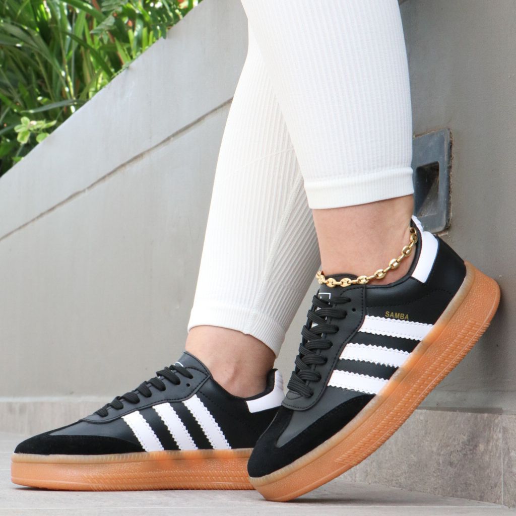 Tenis Samba Country Negro