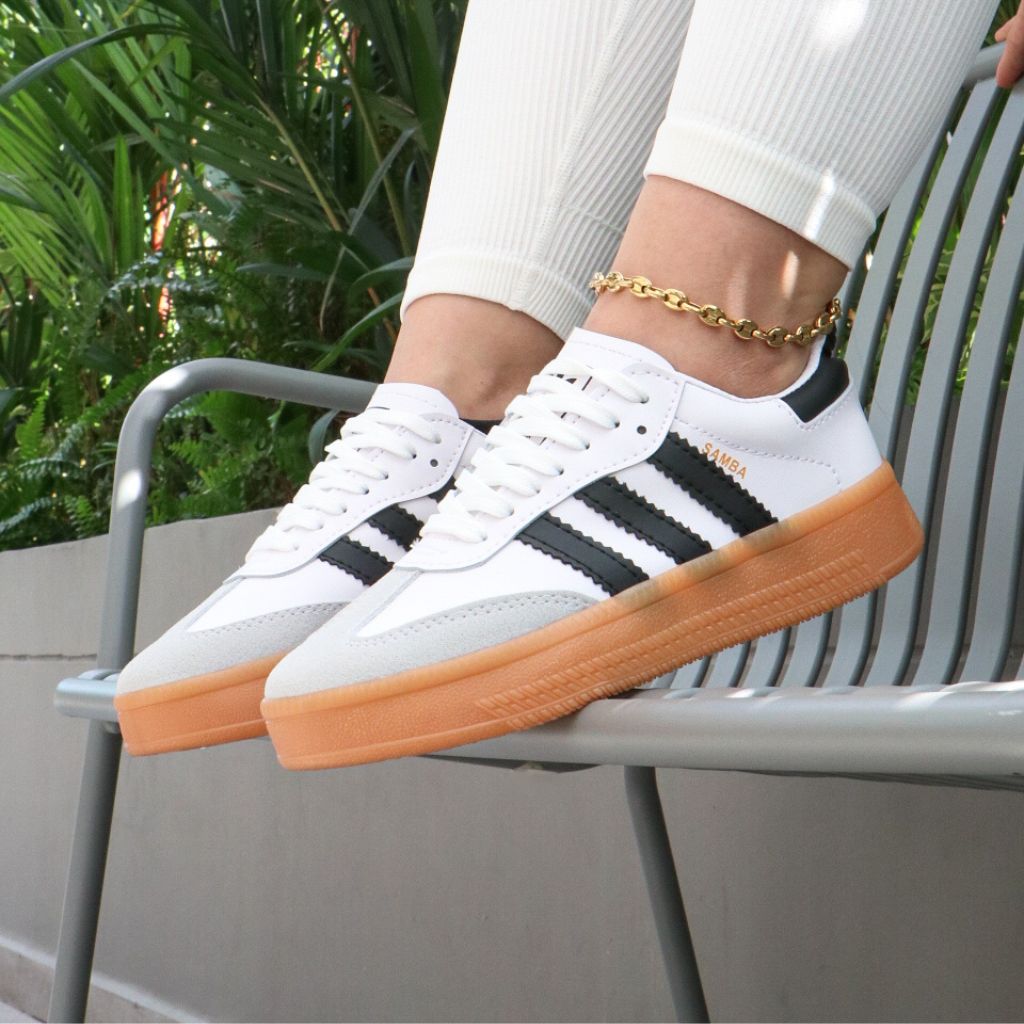 Tenis Samba Country Blanco