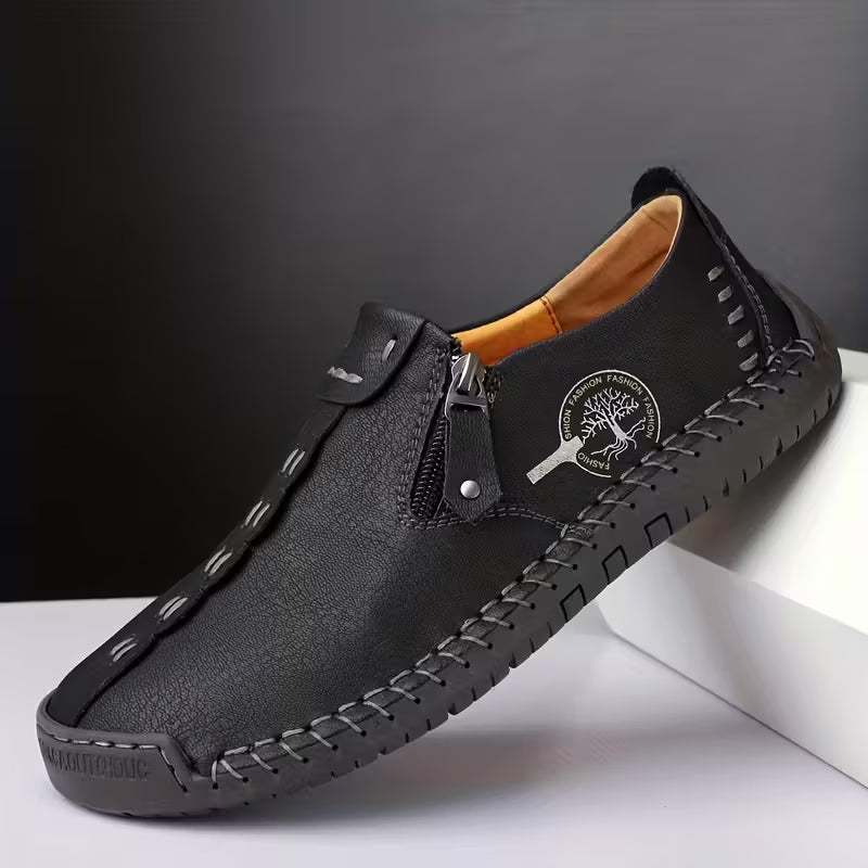 Mocasín Ortopédico de Cuero Evolux™