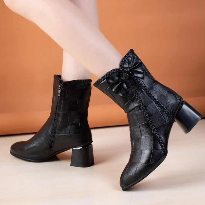 Bota Femenina de Cuero Cameron