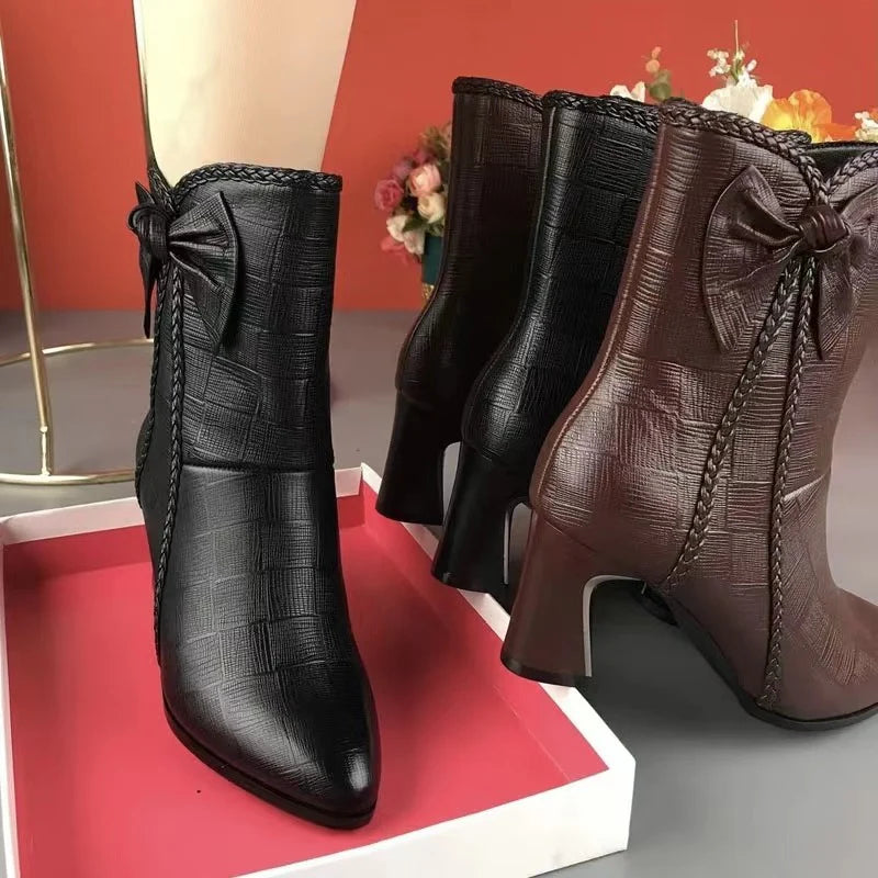 Bota Femenina de Cuero Cameron